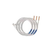 Rynplex 5Aplusreprap Ender 3 Thermistor 100K 3D Printer Temperature Sensor NTC Thermistor 3 x 15 mm, V6/Volcano Hotend Thermistor Cartridge Heating Block Upgrade Compatible with Prusa i3 MK2/MK3/Creal