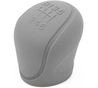 Rynplex 6 Speed Gear Knob Cover, Universal Car Shift Knob Cover, Upgraded TPU Silicone Gear Stick Cover Head, for Manual Automatic Car Gear Shift Knob Gear Shift Lever(Grey)