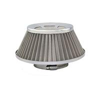 Rynplex 76mm/3inch Air High Flow Air Purifier Filter Stainless Steel Auto Accessories Universal Car Car Cabin Air Filter(Small)