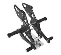Rynplex Adjustable Rear Set Rearsets Footrest FZ-07 MT-07 Motorcycle Accessories, for YAMAHA, MT07 FZ07 MT FZ 07 2013-2020 19 Motorcycle Foot Pedal(Black)