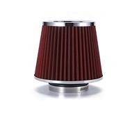 Rynplex Air Filter Car 65 76mm Replacement Air Filters Universal Sports Cold Air Intake Filter Performance Car Parts Car Cabin Air Filter(Red 76mm)