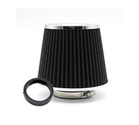 Rynplex Air Filter Car 65 76mm Replacement Air Filters Universal Sports Cold Air Intake Filter Performance Car Parts Car Cabin Air Filter(Black 65mm)