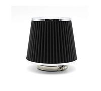 Rynplex Air Filter Car 65 76mm Replacement Air Filters Universal Sports Cold Air Intake Filter Performance Car Parts Car Cabin Air Filter(Black 76mm)