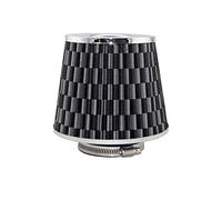 Rynplex Air Filter Car 65 76mm Replacement Air Filters Universal Sports Cold Air Intake Filter Performance Car Parts Car Cabin Air Filter(Carbon 76mm)