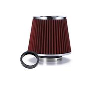 Rynplex Air Filter Car 65 76mm Replacement Air Filters Universal Sports Cold Air Intake Filter Performance Car Parts Car Cabin Air Filter(Red 65mm)