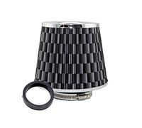 Rynplex Air Filter Car 65 76mm Replacement Air Filters Universal Sports Cold Air Intake Filter Performance Car Parts Car Cabin Air Filter(Carbon 65mm)