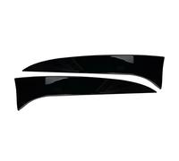 Rynplex Auto Rear Window Spoiler Side Wing Trim Cover LH RH 2pcs, for CLS-Class C218 Shootingbrake Gloss Black ABS Plastic Rear Window Spoiler