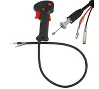 Rynplex Brush Cutter Throttle Trigger Cable Grass Trimmer Handle Switch Lawn Mower Power Button, for, for Husqvarna, for, for, Lawn Mower Throttle Handle Switch