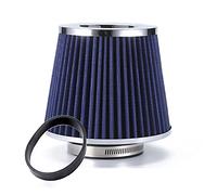 Rynplex Car Air Filter 2.5/2.75/3inch Performance Breather Filters Universal Cold Air Intake High Flow 65mm 70mm 76mm Car Cabin Air Filter(70MM BLUE)
