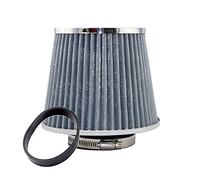 Rynplex Car Air Filter 2.5/2.75/3inch Performance Breather Filters Universal Cold Air Intake High Flow 65mm 70mm 76mm Car Cabin Air Filter(70MM SILVER)