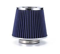Rynplex Car Air Filter 2.5/2.75/3inch Performance Breather Filters Universal Cold Air Intake High Flow 65mm 70mm 76mm Car Cabin Air Filter(76MM BLUE)
