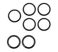 Rynplex Car Central Dashboard Side Rear Row Armrest Box AC Air Vent Ring Trim Cover, for Mercedes-Benz, A Class W177 V177 A180 A200 2019+ Air Vent Decoration(Gloss Black)