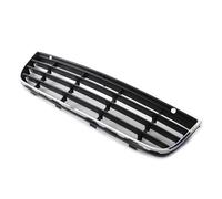 Rynplex Car Front Bumper Lower Center Grille With Chrome Frame, For VW, for Jetta MK5 2005 2006 2007 2008 2009 2010, 1K0853677C Car Front Grille Replacement