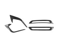 Rynplex Car Front&Rear Bumper Fog Lamp Cover Fog Light Eyebrow Frame Cover Trim, for Civic, 11Th Generation 2021 2022 Fog Light Cover
