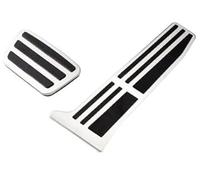 Rynplex Car Pedals Covers, for Toyota, Camry 2018 2019 Avalon, for Lexus, ES GS Brake Accelerator Pedal Foot Rest Car Pedal Cover Protection Pad(BLACK AT Without Rest)