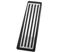 Rynplex Car Pedals, for VOLVO, S90 S 90 2017-2021 Pad Stainless Steel Accelerator Fuel Pedal Brake Foot Rest Cover Car Pedal Cover Protection Pad(BLACK 1Pcs Rest)