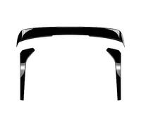 Rynplex Car Rear Roof Side Spoiler Wing Tail Tuning Trunk Lip, for Tiguan, for MK2 2017-2023 Standard Change R line Exterior Body Kit Black Rear Window Spoiler(Gloss Black Set)