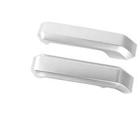 Rynplex for Ford, for F-150, for, 2015 2016 2017 2018 2019 2020 Car Door Armrest Handle Decoration Cover Trim Stickers Door Handle Sticker(Silver)