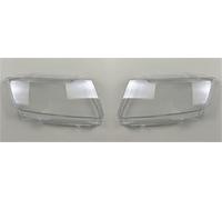 Rynplex for Jeep, Grand For Cherokee 2011 2012 2013 Headlamp Shell Transparent Lamp Shade Lens Front Headlight Cover Lampshade Car Headlight Lens Cover Replacement(BLACK 2PCS left and right)