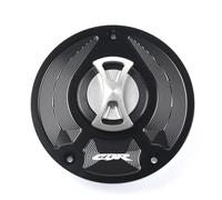Rynplex For Keyless, Motorcycle Fuel Tank Cap Cover, for CBR600RR CBR954RR CBR929RR CBR900RR CBR400RR 1992 2000 2002 2003 Motorcycle Fuel Tank Cap Lock(Sliver)