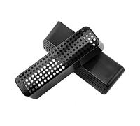 Rynplex For Lexus, UX 2019-2022 Under Seat Floor AC Heat Air Conditioner Vent Outlet Grille Protective Cover Car Styling Trim Under Seat Air Vent Cover Under Seat Air Vent Cover