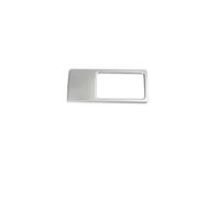 Rynplex For Mazda, for 6 Atenza 2017 2018 2019, Car Detector Styling Cover ABS Front Head Fog Light Switch Button Trim Frame Lamp Fog Light Cover(ABS Silver)