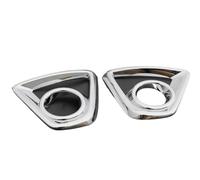 Rynplex For Mazda, for CX-5 CX5 2012 2013 2014 2015 2016,Car Body Front Fog Light Lamp Frame Stick Styling ABS Chrome Cover Trim Part 2pcs Fog Light Cover(Year for 2012-2014)