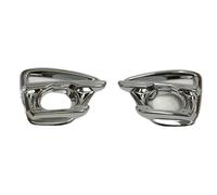 Rynplex For Mazda, for CX-5 CX5 2012 2013 2014 2015 2016,Car Body Front Fog Light Lamp Frame Stick Styling ABS Chrome Cover Trim Part 2pcs Fog Light Cover(Year for 2015-2016)