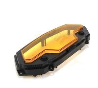 Rynplex, for Motorcycle Tachometer Meter Housing 2010-2013 Meter Housing Replacement Top Bottom Motorcycle Instrument Display(BLACK Top)
