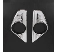 Rynplex For TOYOTA, for Alphard Vellfire 2016-2018, Chrome External Front and Rear Foglight Lamp Cover Trim Fog Light Car Acessories 4pcs Fog Light Cover(Front)