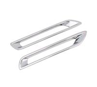 Rynplex For TOYOTA, for RAV4, 2019 2020, ABS Chrome/Carbon Fiber Rear Reflector Fog Light Lamp Cover Sticker Decoration Trim Accessories 2Pcs Fog Light Cover(ABS Chrome)