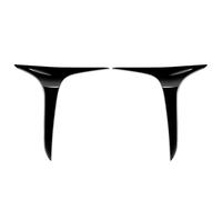 Rynplex For TOYOTA, for Yaris Cross 2020 2021 2022 Car Front Fog Lights Lamp Strips Trim Cover Sticker Car Styling Bright Black Fog Light Cover
