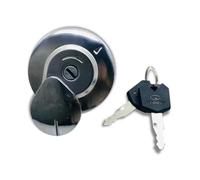 Rynplex For Yecnecty Magna 250, for Steed, 400 600 CA250, Motorcycle Fuel Tank Cap With 2 Keys Aluminum Motorbike Oil Tank Cover Motorcycle Fuel Tank Cap Lock