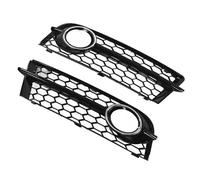 Rynplex Front Bumper Fog Light Grill Glossy Black Electroplating Replacement, For, For TT 8J 2006-2014 8J0807682 Car Front Grille Replacement Panel