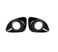 Rynplex Front Fog Light Lamp Cover Trim Foglight Bezel Decoration Frame, for TOYOTA, for Corolla, for Cross 2021 Fog Light Cover(Bright black)