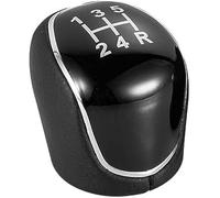 Rynplex Gear Shift Knob, 5/6 Speed Automobile Gear Shift Knob Smooth Manual Shift Knob Lever Shifter Stick Handball, for Ford, for Focus, 07-18, for Ford, C-Max 07-21 (Size : 5 Speed) Gear Shift Lever