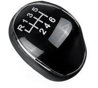 Rynplex Gear Shift Knob, 5/6 Speed Car Gear Head, for Mondeo, Gear Shift Knob Smooth Gearshift Lever Knob, for Ford, for Focus, 2007-2018, for Ford, C-Max 2007-2021 (Size : 6 Speed) Gear Shift Lever