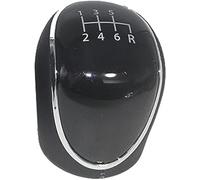 Rynplex Gear Shift Knob, 5/6 Speed Car PU Leather Gear Shift Knob Shift Lever, for Ford, for Mondeo, IV S-MAX C-MAX Transit, for Focus, MK3 MK4 Kuga (Size : 1 2 3 4 5 6 R) Gear Shift Lever