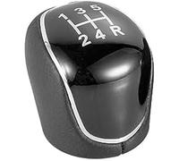 Rynplex Gear Shift Knob, 5/6 Speed Car PU Leather Gear Shift Knob Shift Lever, for Ford, for Mondeo, IV S-MAX C-MAX Transit, for Focus, MK3 MK4 Kuga (Size : 5 Speed) Gear Shift Lever