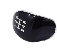 Rynplex Gear Shift Knob, 5 Speed Manual Gear Shift Knob Cap Cover Emblem, for Ford, for Focus, 2005-2011 C-Max, for Fiesta, Kuga Car Styling Accessories Gear Shift Lever