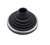 Rynplex Gear Shift Knob Cover, for ford, for Fiesta, Fusion 2004-2007 Gaiter Gear Shaft Rubber Gaiter Boots Dust Bottom Frame Black Car Gear Shift Knob