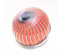 Rynplex General Purpose Red Sponge Air Filter Cold Air Intake High Flow 76mm High Performance Breathing Filter Car Cabin Air Filter