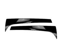 Rynplex Glossy Black ABS Car Rear Window Spoiler Side Wing Trim Cover Decorate 2x, for Karoq, 2017 2018 2019 Rear Window Spoiler