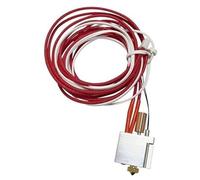 Rynplex Hotend, for Flsun SR/QQ-S Delta Hot End Kit Extruder Kit Print Head Printhead Silicone Cover Heat Block 24V 40W Cartridge Heater Tube Thermistor, for 3D Printer Accessories Replacement 3D Prin
