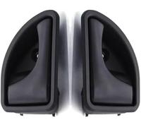 Rynplex Inside Door Handle, for Renault for Kangoo 1997-2007 Twingo 1997-2003 8200247802 82002478 1 Pair Car Interior Front Left Right Knob Inner Wrench Trim Panel(Black a Pair)
