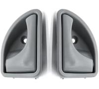 Rynplex Inside Door Handle, for Renault for Kangoo 1997-2007 Twingo 1997-2003 8200247802 82002478 1 Pair Car Interior Front Left Right Knob Inner Wrench Trim Panel(Gray a Pair)
