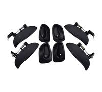 Rynplex Inside Outside Door Handle Front Rear Left Right, For Atos, for Sanatro, for Amica, 82650-02000,82660-02000,82660-01000,82650-01000 Car Inner Door Handle(BLACK Inside Outside 8pcs)