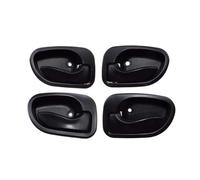 Rynplex Inside Outside Door Handle Front Rear Left Right, For Atos, for Sanatro, for Amica, 82650-02000,82660-02000,82660-01000,82650-01000 Car Inner Door Handle(BLACK Inside a Set 4pcs)