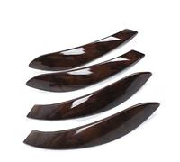 Rynplex Left Right Interior Door Pull Handle Outer Cover Trim Replacement, for BMW, for 3 4 Series F30 F80 F31 F32 F33 F34 F35 F36 2013-2018 Car Interior Door Handle(Walnut 4pcs)
