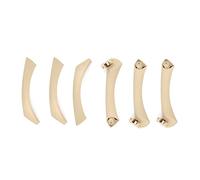 Rynplex LHD 6pcs Car Interior Door Handle Pull Cover Replacement, for BMW, for 3 Series E90 E91 325 330 318 2005-2012 Car Interior Door Handle(Beige)